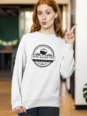 100% Prime American Born Raised Fed in the USA Heavy Blend™ Crewneck Sweatshirt