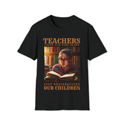 Teachers leave our kids alone Stop Brainwashing Our Children Soft style T-Shirt