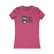 You're just so obsessed with me Purple cute-monster Favorite Tee black and crème