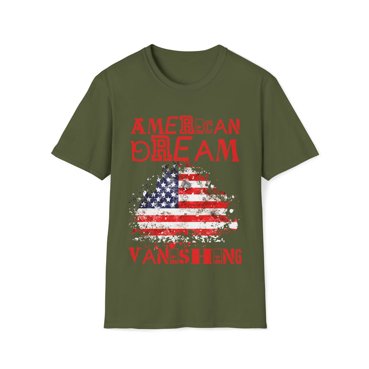 American Dream vanishing Unisex Softstyle T-Shirt