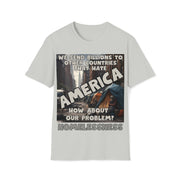 Our Problem Homelessness grey Soft style T-Shirt