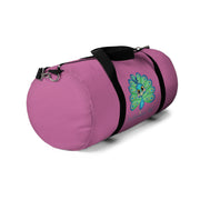 Stop peacocking me light pink duffel bag