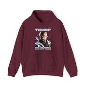 Trump use the force deport them unisex Heavy Blend™ Hooded Sweatshirt