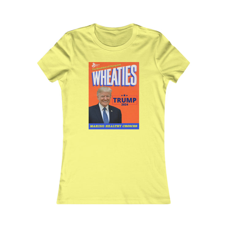 Wheaties Trump 2024 Favorite Tee women