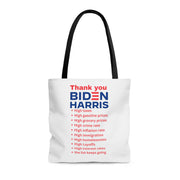 Thank you Biden Harris Tote Bag (AOP)