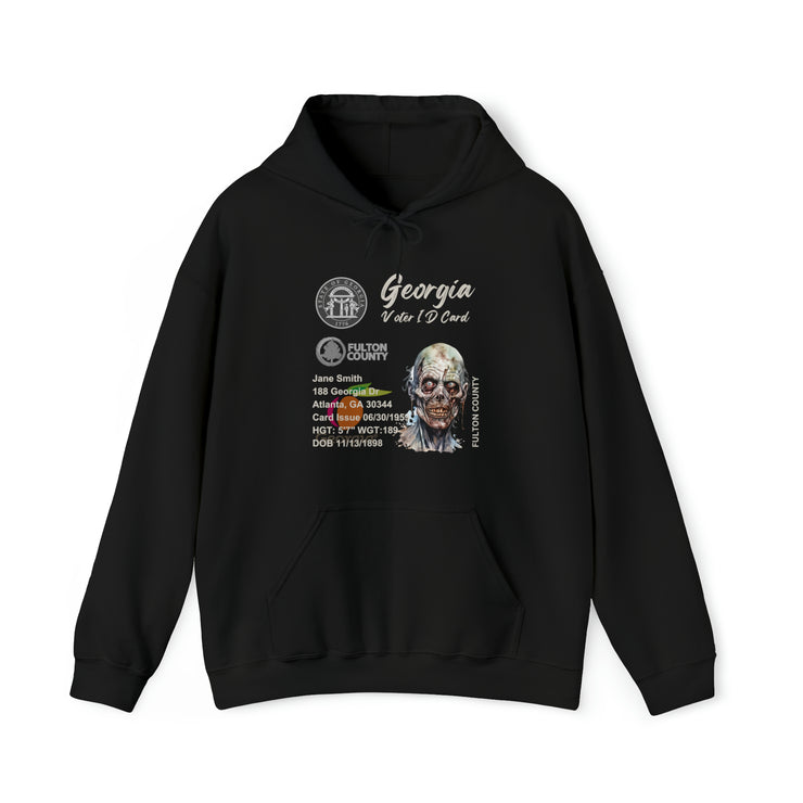 Registered Georgia Dead voter unisex Blend™ Hooded Sweatshirt