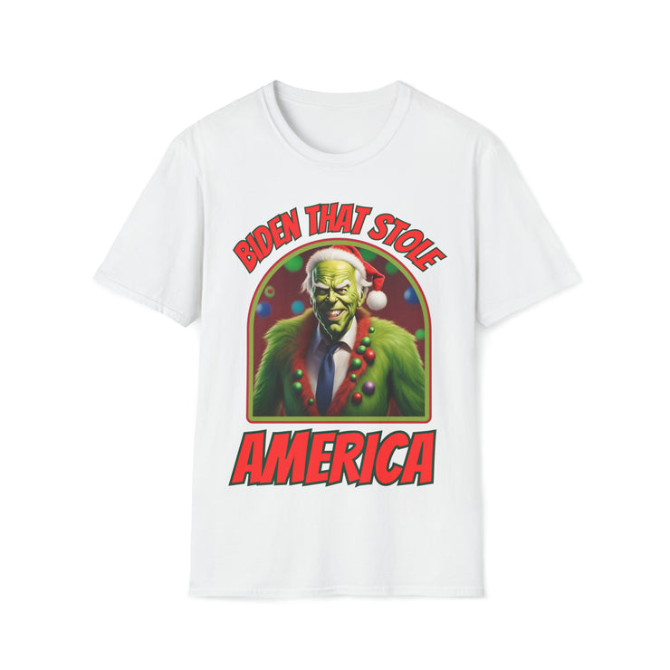 Biden that stole America Soft style T-Shirt unisex