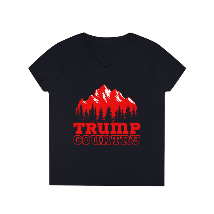 Trump Country RED V-Neck T-Shirt