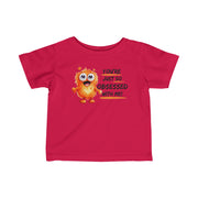 You're just so obsessed with me orange cute monster Infant Fine Jersey Tee