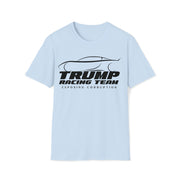 Trump Racing Team Exposing Corruption Unisex Softstyle T-Shirt