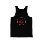 Help me get off this addiction alcohol Jersey Tank