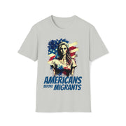 Americans before migrants Soft style T-Shirt