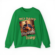 MAGA Holidays Let's talk about Trump Heavy Blend™ Crewneck Sweatshirt