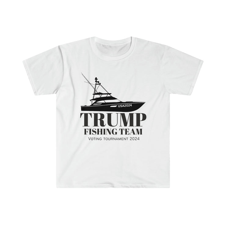 Trump Fishing Team VOTING TOURNAMENT 2024 Softstyle T-Shirt