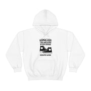 Homeless try walking in my shoes seeking work Blend™ Hooded Sweatshirt