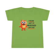 You're just so obsessed with me orange cute-monster Toddler T-shirt