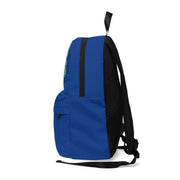 Stop Peacocking Me! Green blue  unisex Classic Backpack