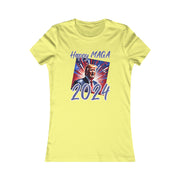 Happy MAGA 2024 Blue Women's Favorite Tee