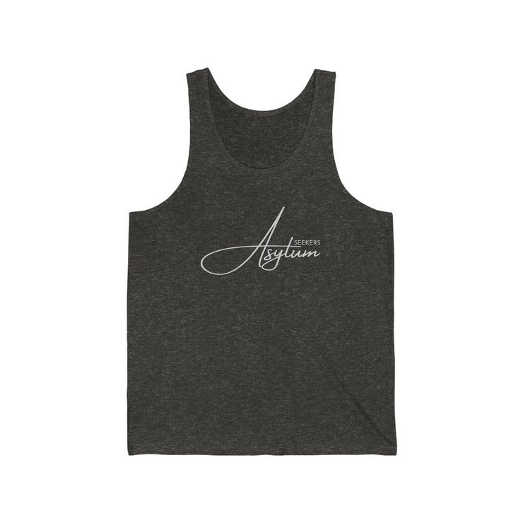 Asylum seekers unisex Jersey Tank