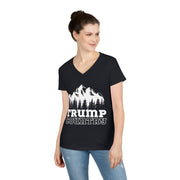 Trump Country White or Blue V-Neck T-Shirt