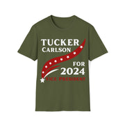 Tucker Carlson for Vice President 2024 Unisex Softstyle T-Shirt