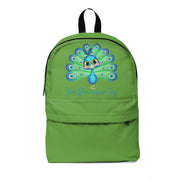 Stop Peacocking Me! Green green  unisex Classic Backpack