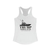 Trump Fishing Team Voting Tournament 2024 women's Ideal Racerback Tank