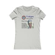 Registered Michigan Dead Voter ID Women's Favorite Tee