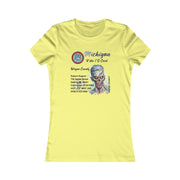 Registered Michigan Dead Voter ID Women's Favorite Tee