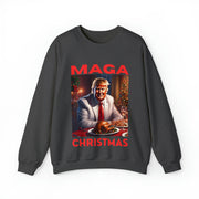 MAGA Christmas Red Heavy Blend™ Crewneck Sweatshirt Unisex