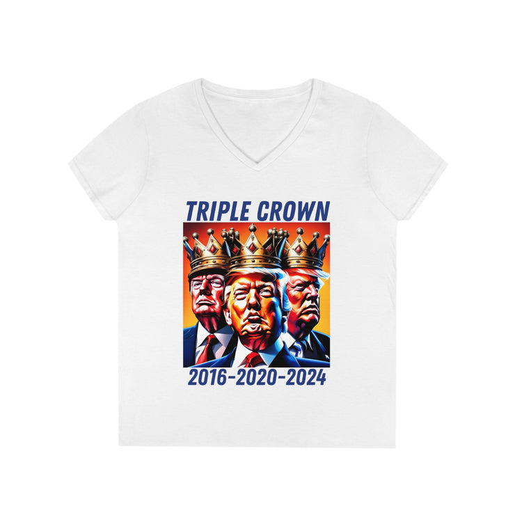 Triple Crown Winner V-neck Women&