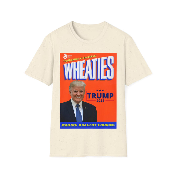 Wheaties Trump 2024 Soft style T-Shirt unisex