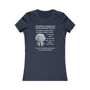 First Grade Math 133 million voters Women's Favorite Tee