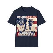 Immigration War within America Soft style T-Shirt