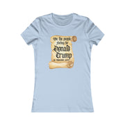 We the people voting for Donald Trump on November 2024 Women's Favorite Tee