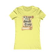 We the people voting for Donald Trump on November 2024 Women's Favorite Tee