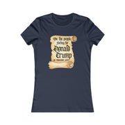 We the people voting for Donald Trump on November 2024 Women's Favorite Tee