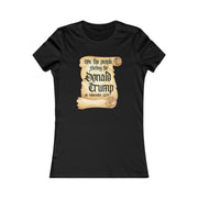 We the people voting for Donald Trump on November 2024 Women's Favorite Tee