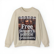 Video don't lie Free January 6 Political Prisons Heavy Blend™ Crewneck Sweatshirt Unisex