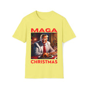 MAGA Christmas Red Soft style T-Shirt unisex