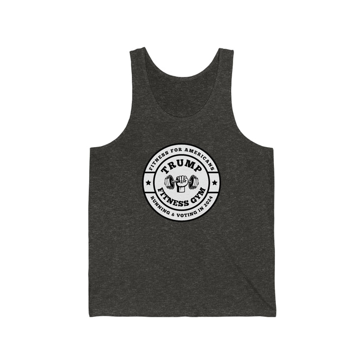 Trump Fitness Gym Unisex Jersey Tank