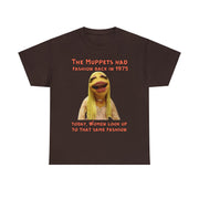 The Muppets had fashion back in 1975 Unisex Heavy Cotton Tee