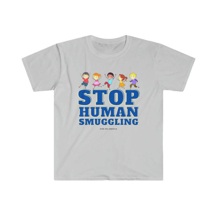 Stop Human Smuggling Unisex Softstyle T-Shirt