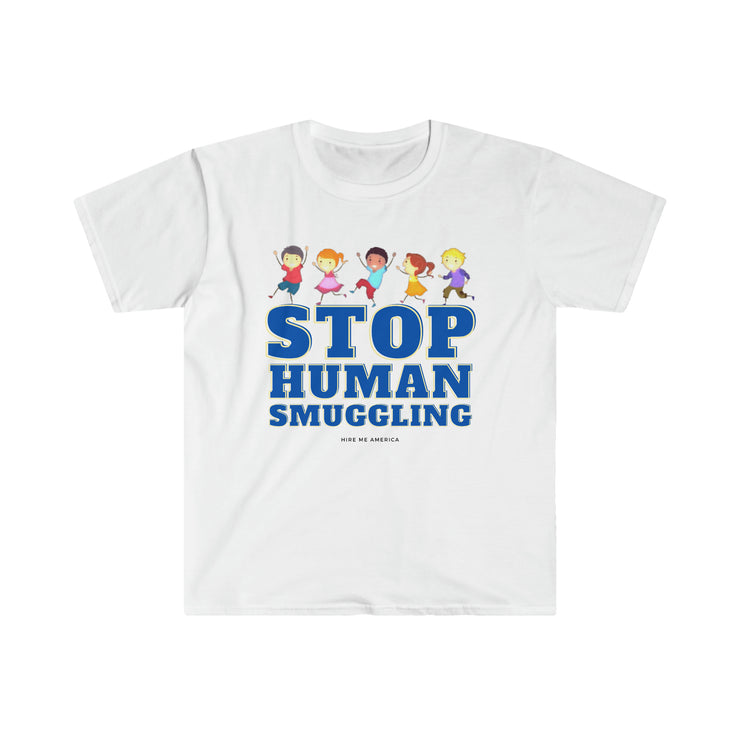 Stop Human Smuggling Unisex Softstyle T-Shirt