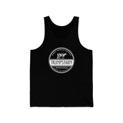 Trump's Farm Milking the cows in 2024 Unisex Jersey Tank dark