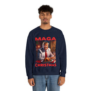 MAGA Christmas Red Heavy Blend™ Crewneck Sweatshirt Unisex