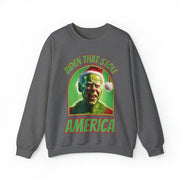 Biden that stole America close up Heavy Blend™ Crewneck Sweatshirt Unisex