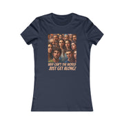 Why can't the world just get along Israeli Women's Favorite Tee