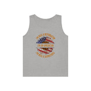 I'm an American, I'm not a republican I'm not a democrat unisex Heavy Cotton Tank Top