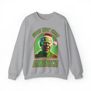 Biden that stole America close up Heavy Blend™ Crewneck Sweatshirt Unisex